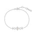 Silver Linked Star Bracelet